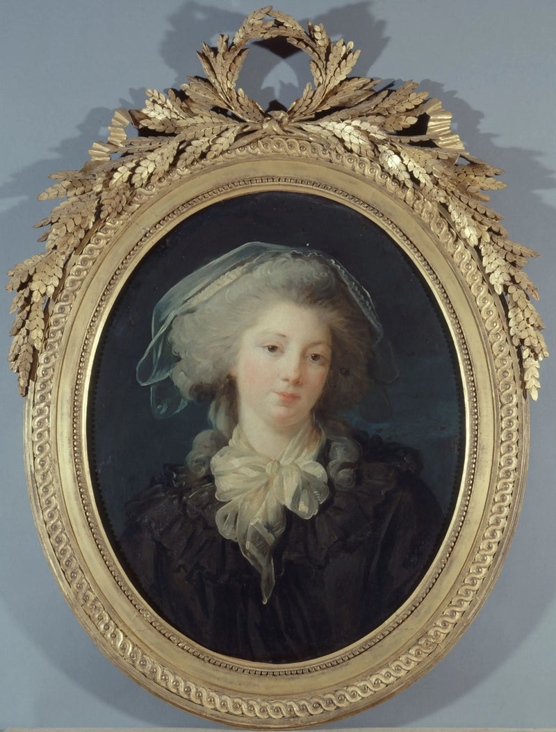Portrét předpokládaný Charlotte-Françoise Bergeret de Norinval - Élisabeth Vigée Le Brun