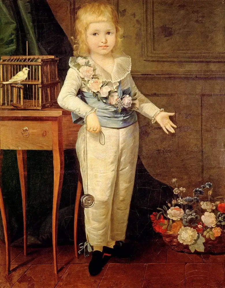 Portrét domněnky Ludvíka XVII - Élisabeth Vigeé Le Brun