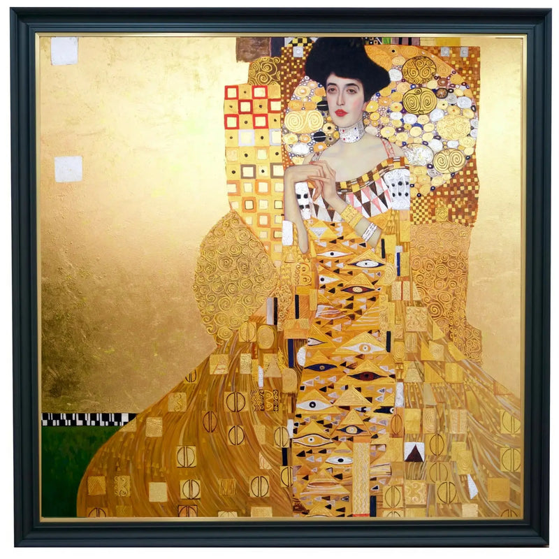 Přetvořený portrét Adele Bloch-Bauer od Mistra Apollona | 200 x 200 cm