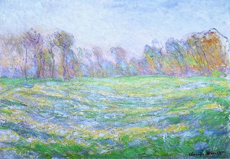 Louka v Giverny - Claude Monet