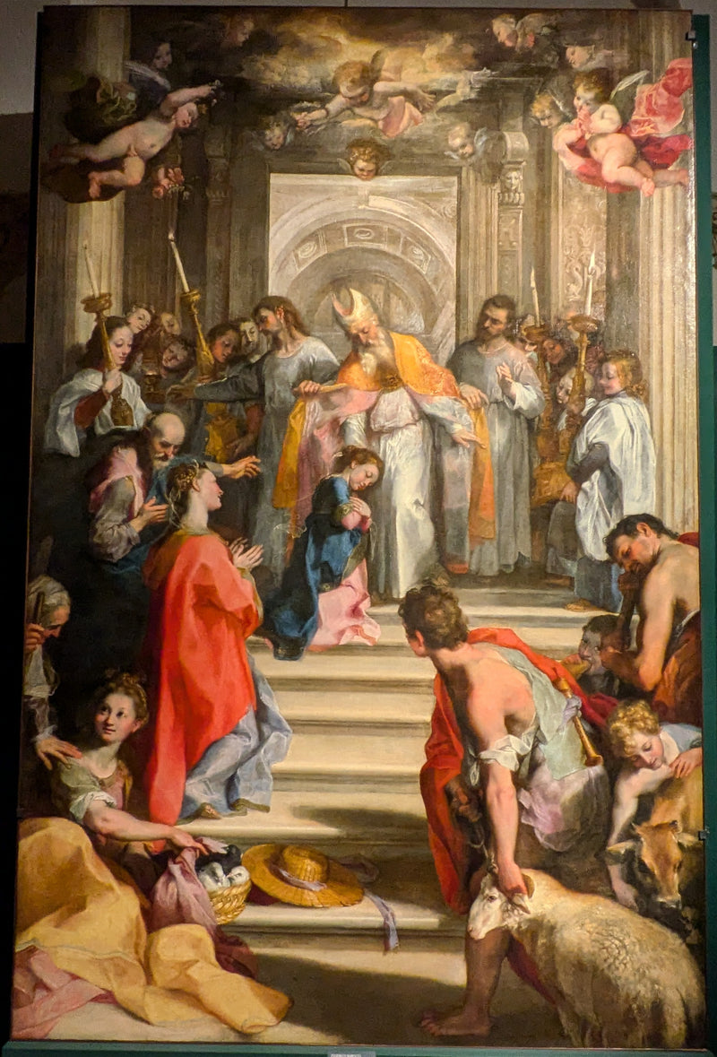 Představení Panny Marie v Chrámu - Federico Barroci