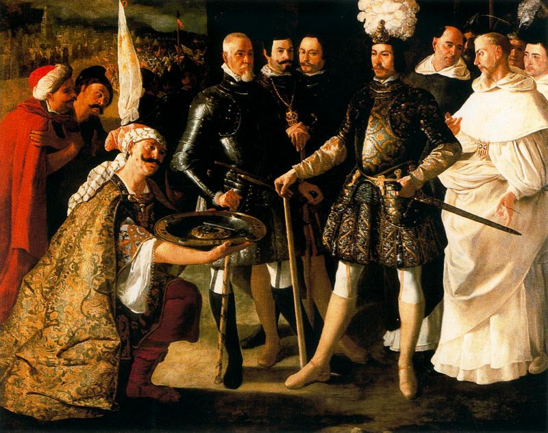 Západ slunce nad Seville - Francisco de Zurbarán