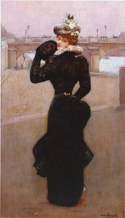 Promenade sur les quais - Jean Béraud - Alpha Reproduction