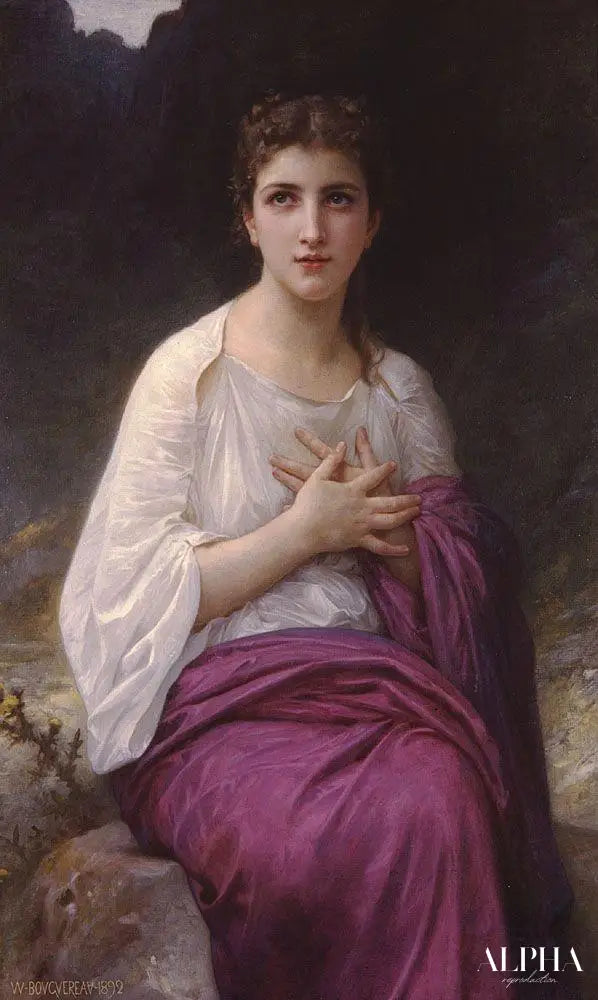 Psyché - William Bouguereau - Reproductions de tableaux et peintures haut de gamme