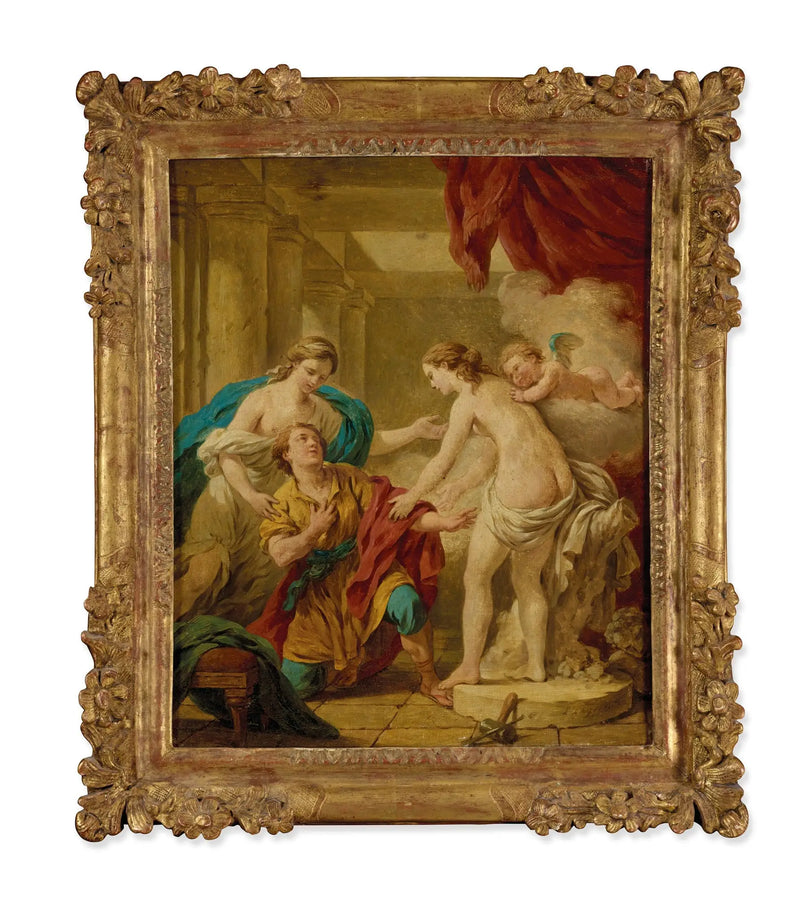 Pygmalion a Galatea - Louis Jean François Lagrenée