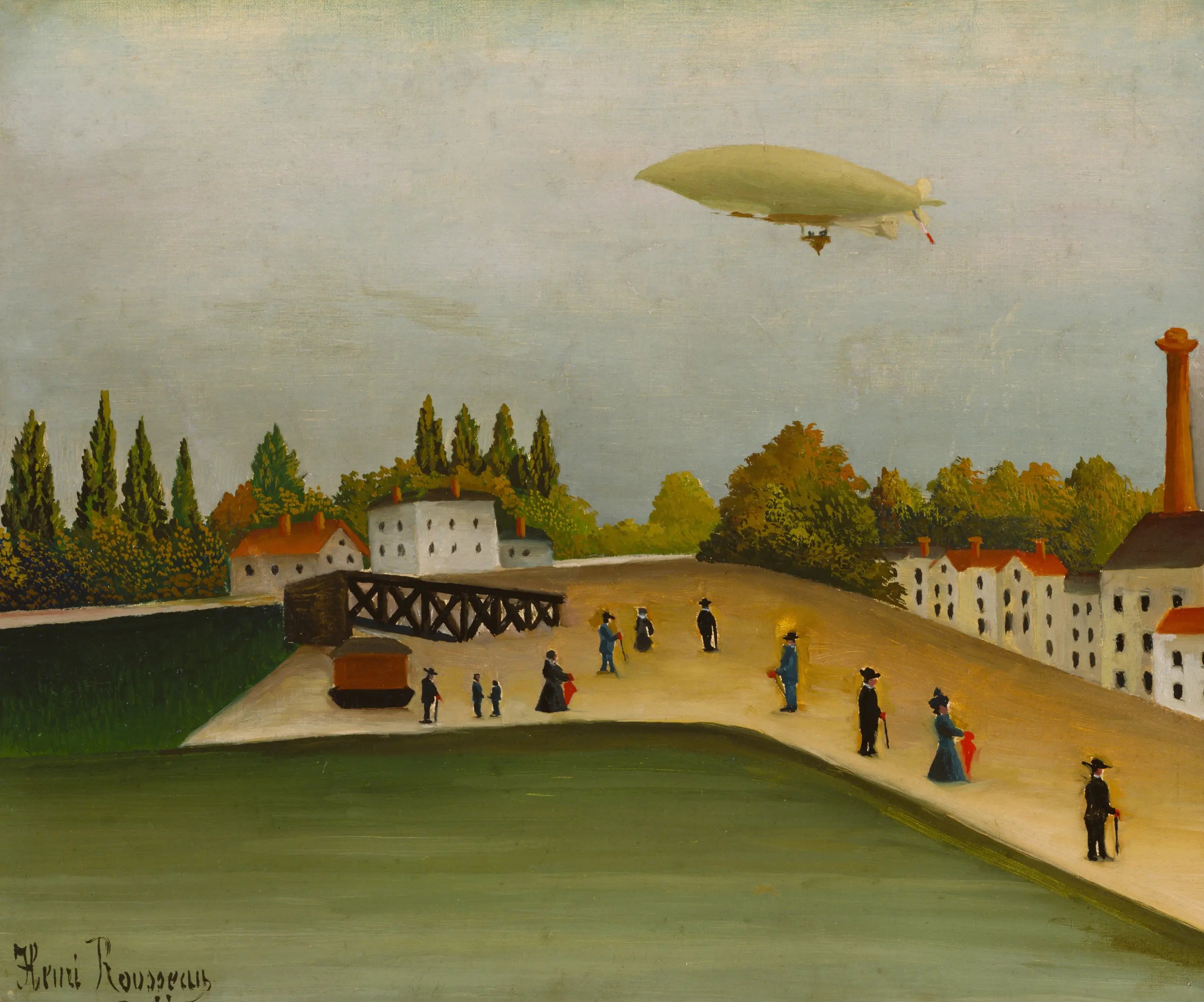 Quai d’Ivry - Henri Rousseau - Alpha Reproduction