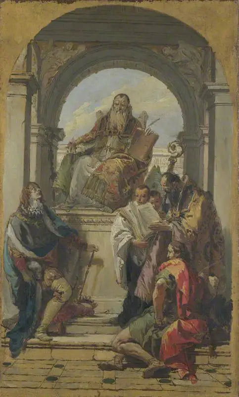 Čtyři svatí - Giovanni Battista Tiepolo