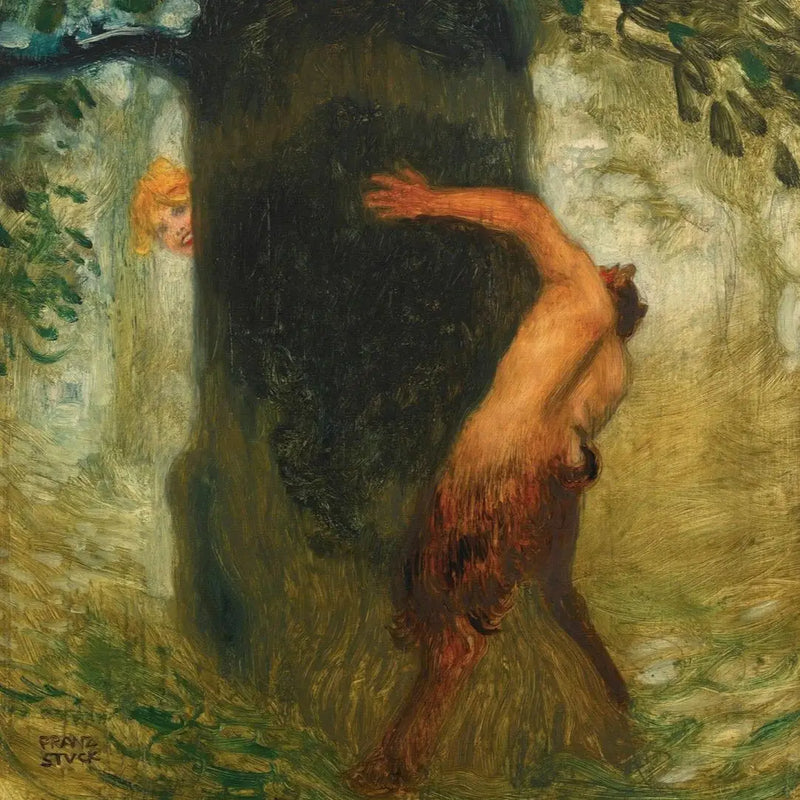 Raillery - Franz Von Stuck