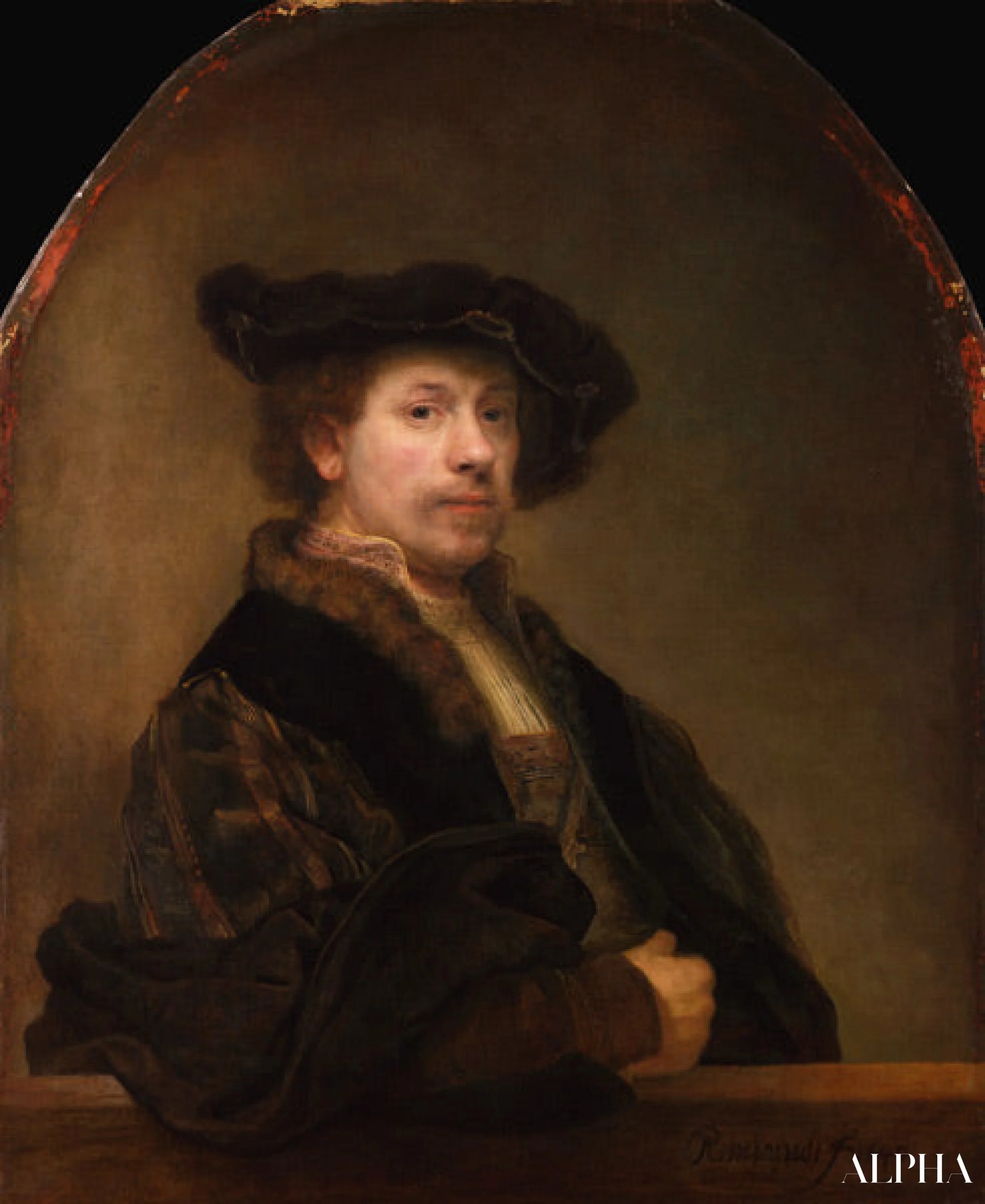 Rembrandt Autoportrait Londres - Rembrandt van Rijn - Reproductions de tableaux et peintures haut de gamme