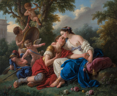 Renaud et Armide - Louis Jean François Lagrenée - Alpha Reproduction