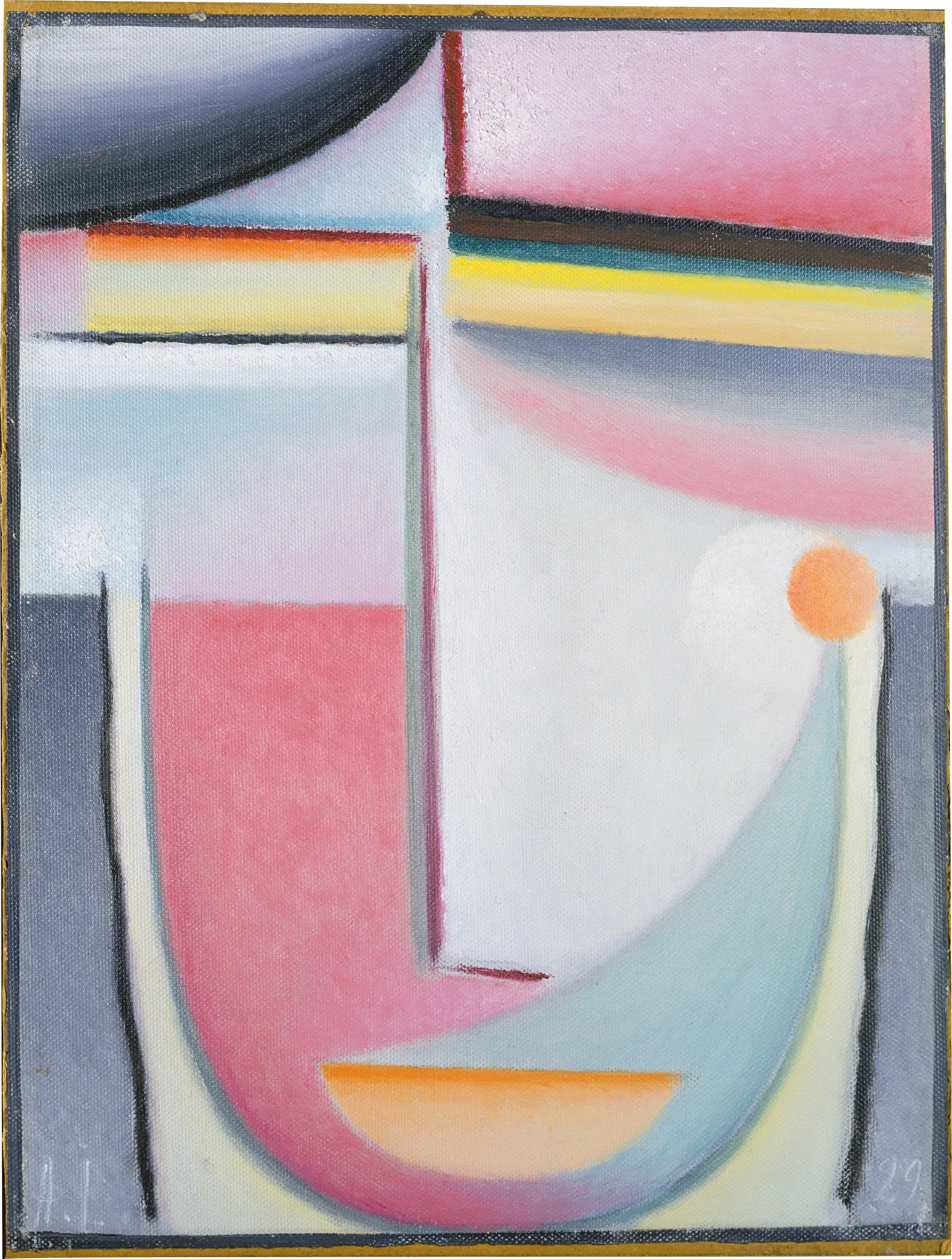 Résumé : Symphonie en rose - Alexej von Jawlensky - Alpha Reproduction