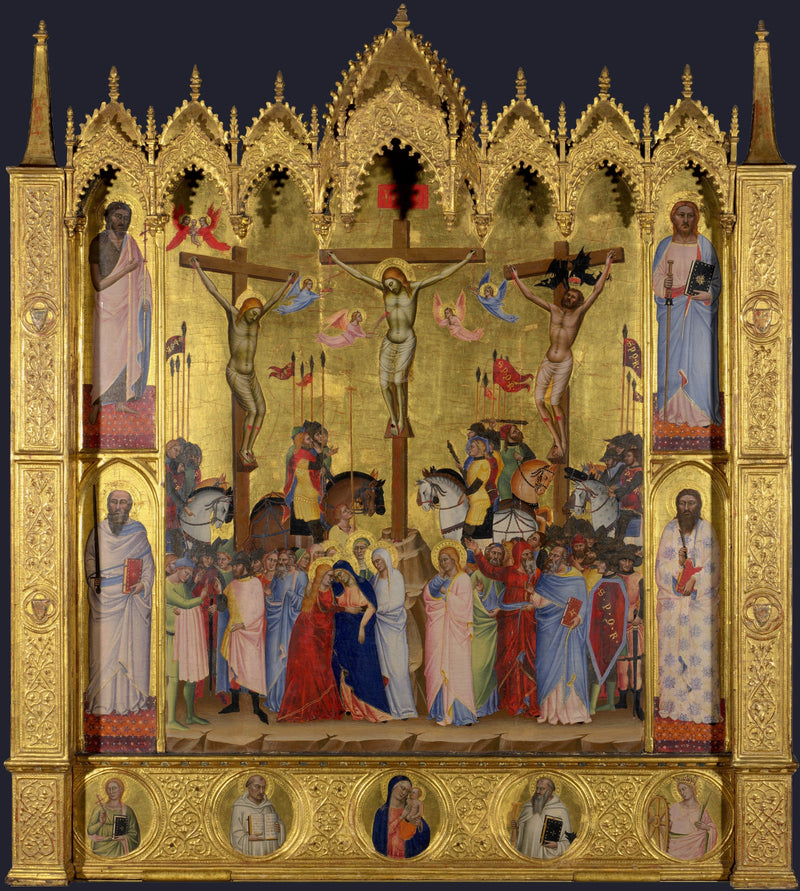 Retablo Kříže - Jacopo di Cione