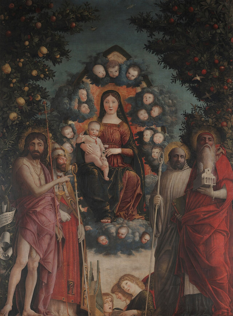 Retablo Trivulzio - Andrea Mantegna