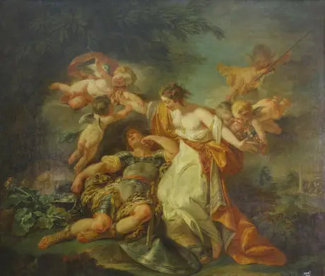 Rinaldo a Armida - Jean-Honoré Fragonard