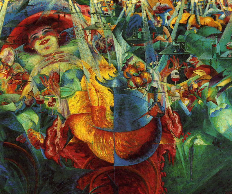 Smích - Umberto Boccioni