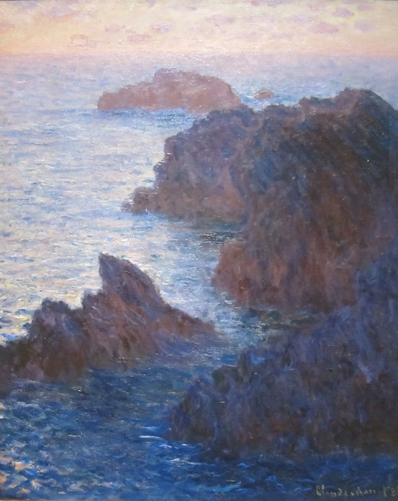 Skály u Belle-Île, Port-Domois - Claude Monet