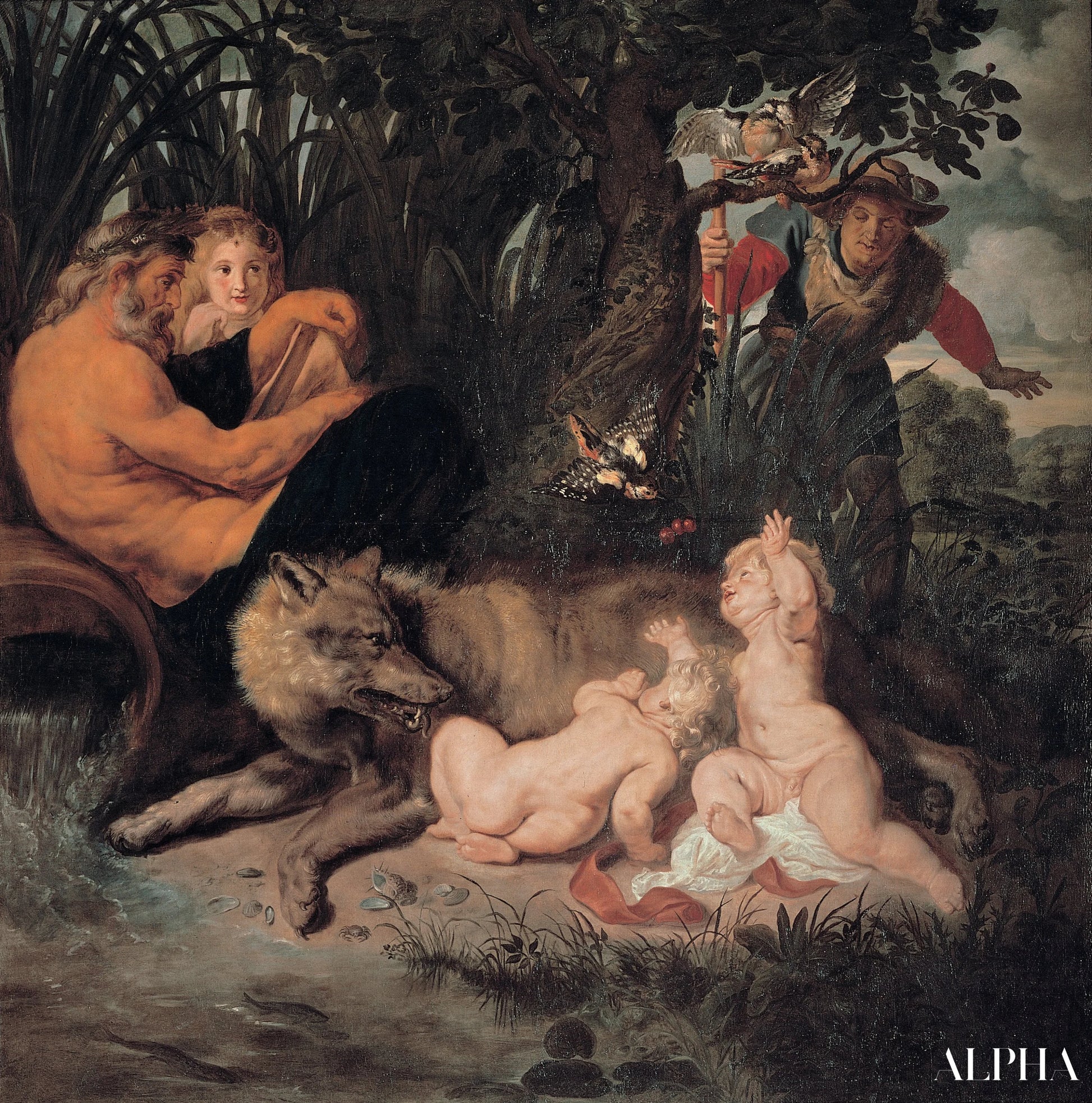Romulus et Rémus (Rubens) - Peter Paul Rubens - Reproductions de tableaux et peintures haut de gamme