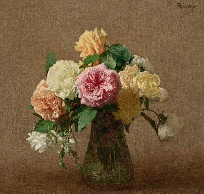 Růže - Henri Fantin-Latour