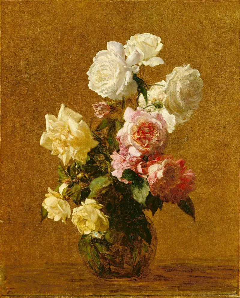 Růže - Henri Fantin-Latour