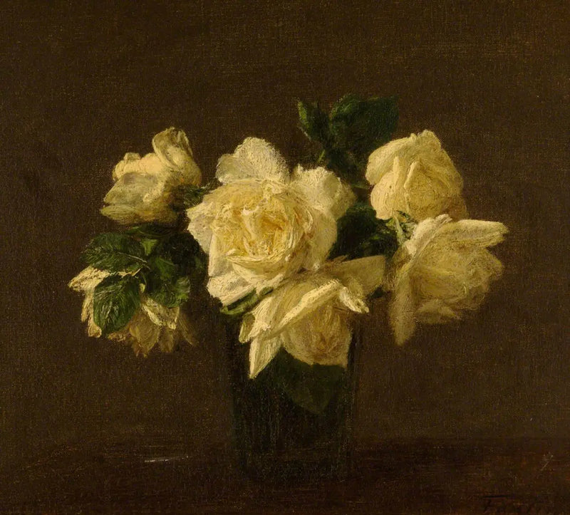 Žluté růže - Henri Fantin-Latour