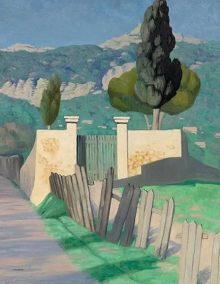 Route de Sainte-Anne et le Faron - Félix Vallotton - Alpha Reproduction