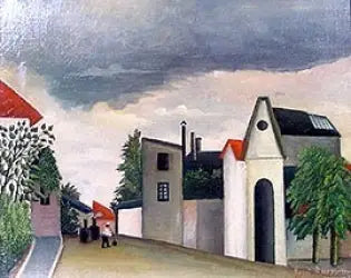 Rue en Banlieue - Henri Rousseau