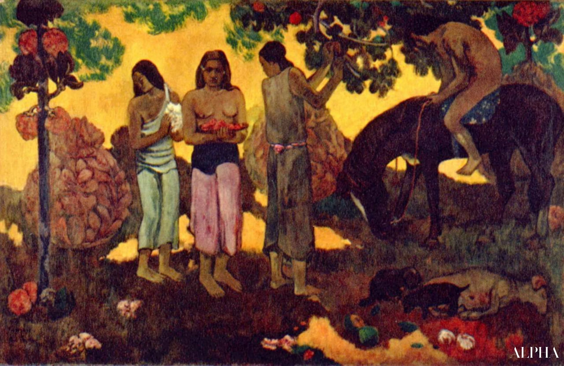 Rupe Rupe (la cueillette de fruits) - Paul Gauguin - Reproductions de tableaux et peintures haut de gamme