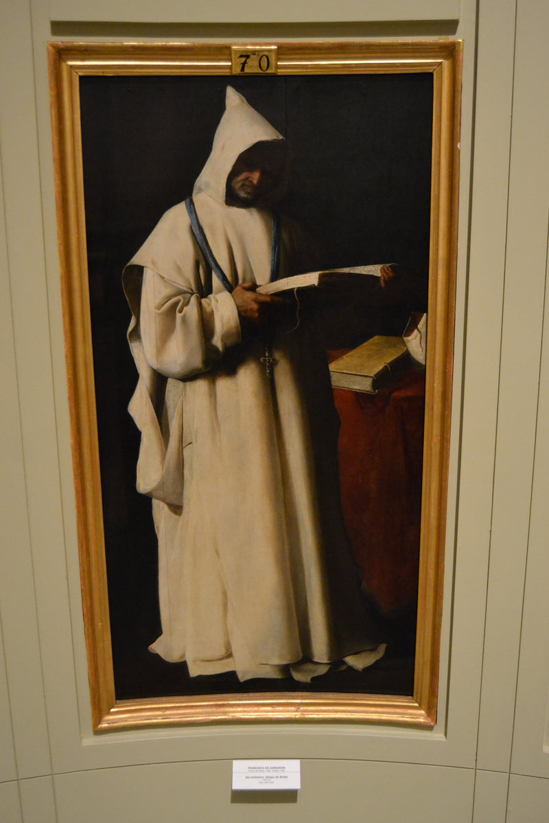 Svatý Anthelm - Francisco de Zurbarán