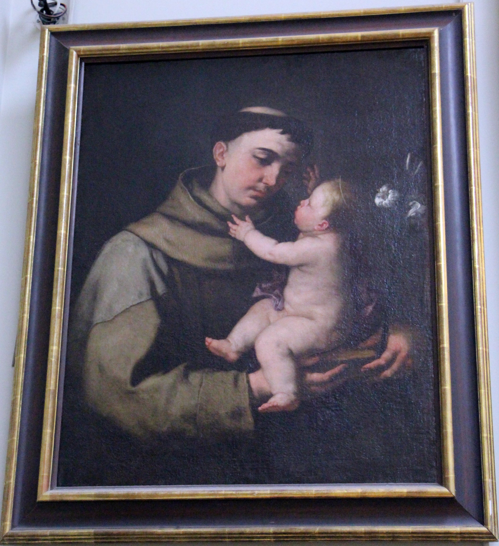 Saint Antoine de Padoue et l’Enfant Jésus - Luca Giordano - Alpha Reproduction