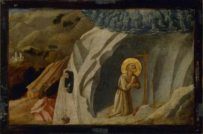 Sv. Benedikt v Subiacu - Fra Angelico