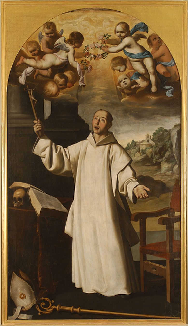 Světce svatého Bruna v extázi - Francisco de Zurbarán