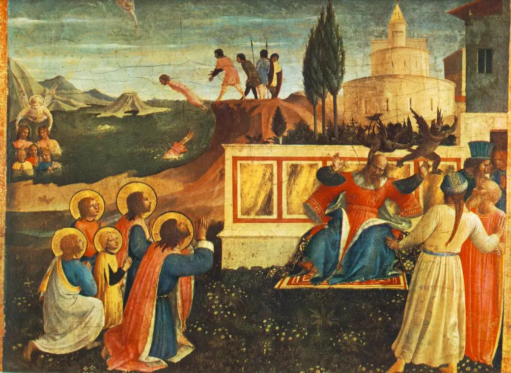 Saint Côme et Saint Damien sauvés - Fra Angelico - Alpha Reproduction