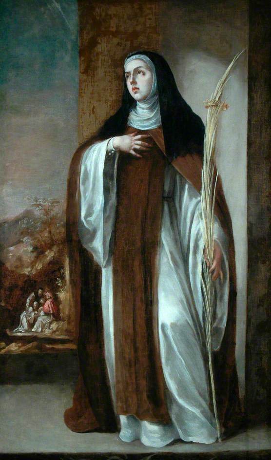 Svatá Eustochium - Juan de Valdés Leal