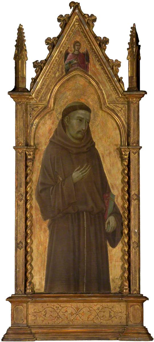 Svatý František z Assisi - Ugolino di Nerio