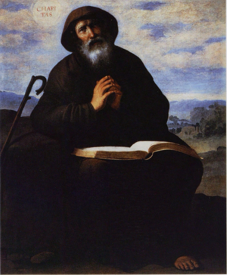 Svatý František z Paule - Francisco de Zurbarán