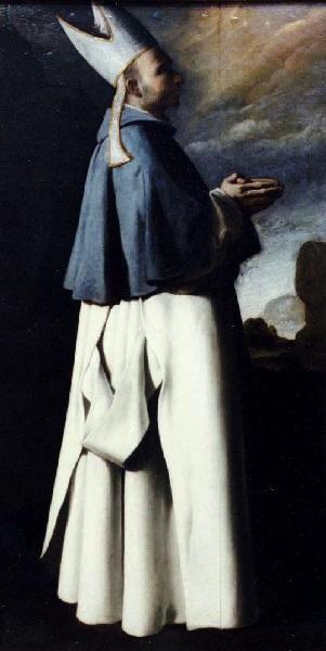 Svatý Hugues, biskup Grenoblu - Francisco de Zurbarán