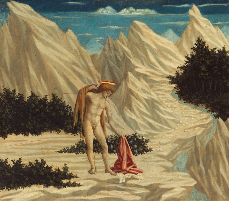 Svatý Jan Křtitel na poušti - Domenico Veneziano