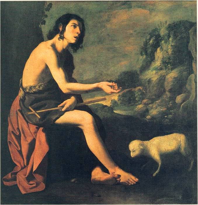 Svatý Jan Křtitel na poušti - Francisco de Zurbarán