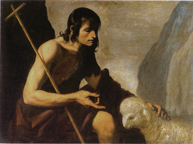 Svatý Jan Křtitel - Francisco de Zurbarán