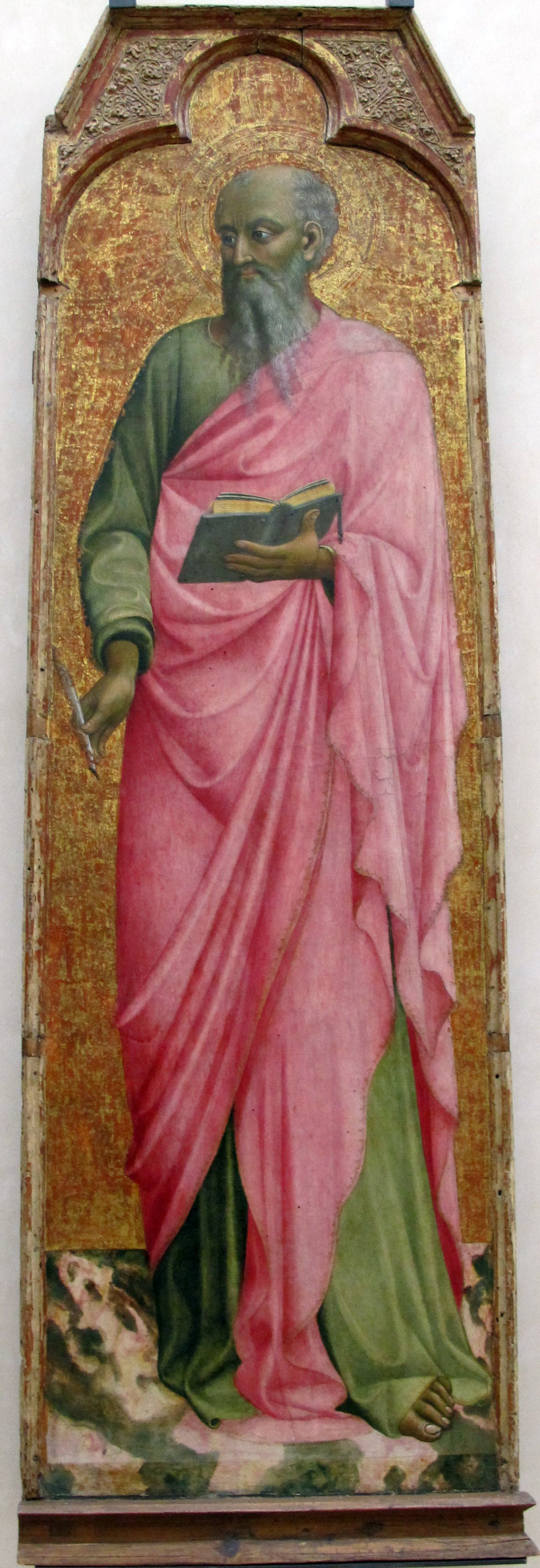Svatý Jan Evangelista - Stefano di Giovanni (Sassetta)