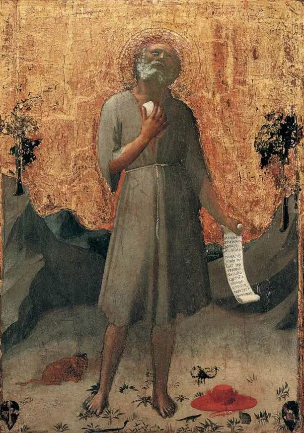 Svatý Jeroným pokání - Fra Angelico