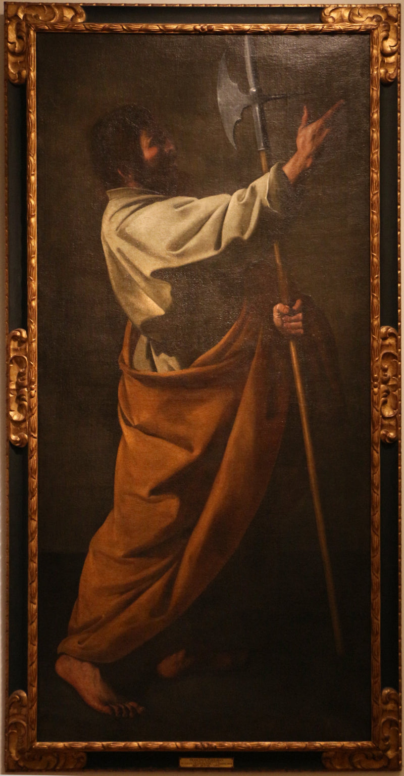 Svatý Judáš Tadeáš nebo Svatý Matouš - Francisco de Zurbarán