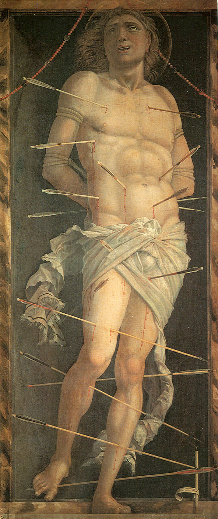 Svatý Sebastian - Andrea Mantegna