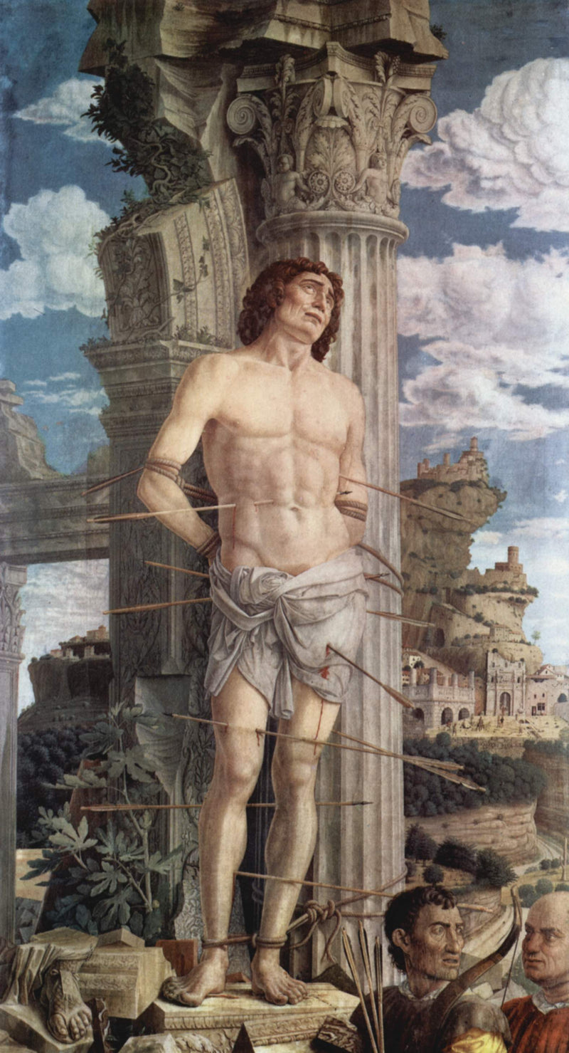 Svatý Sebastian - Andrea Mantegna