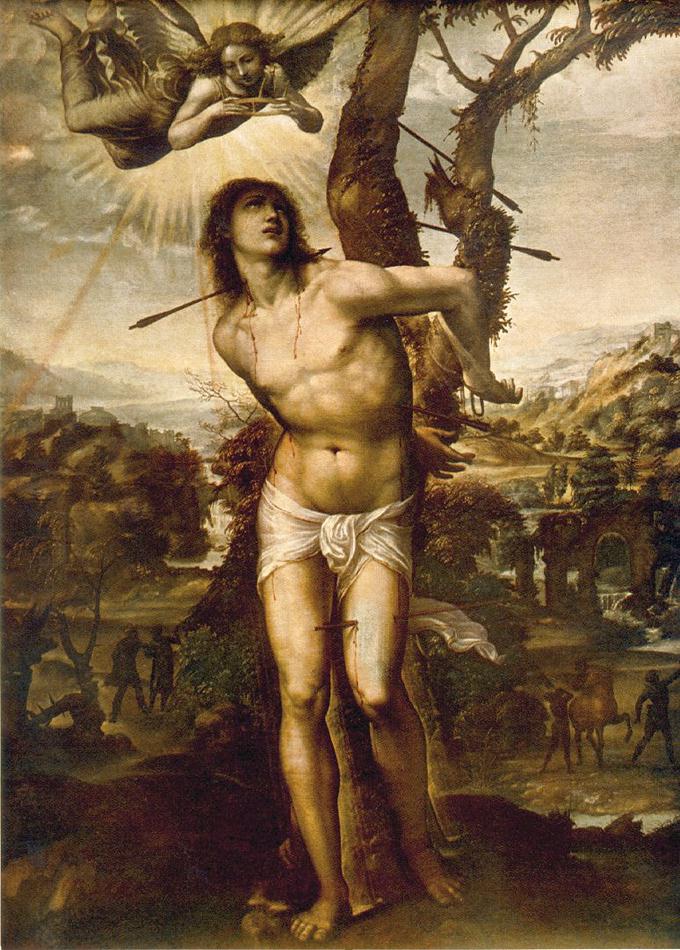 Saint Sébastien - Il Sodoma (Giovanni Antonio Bazzi) - Alpha Reproduction