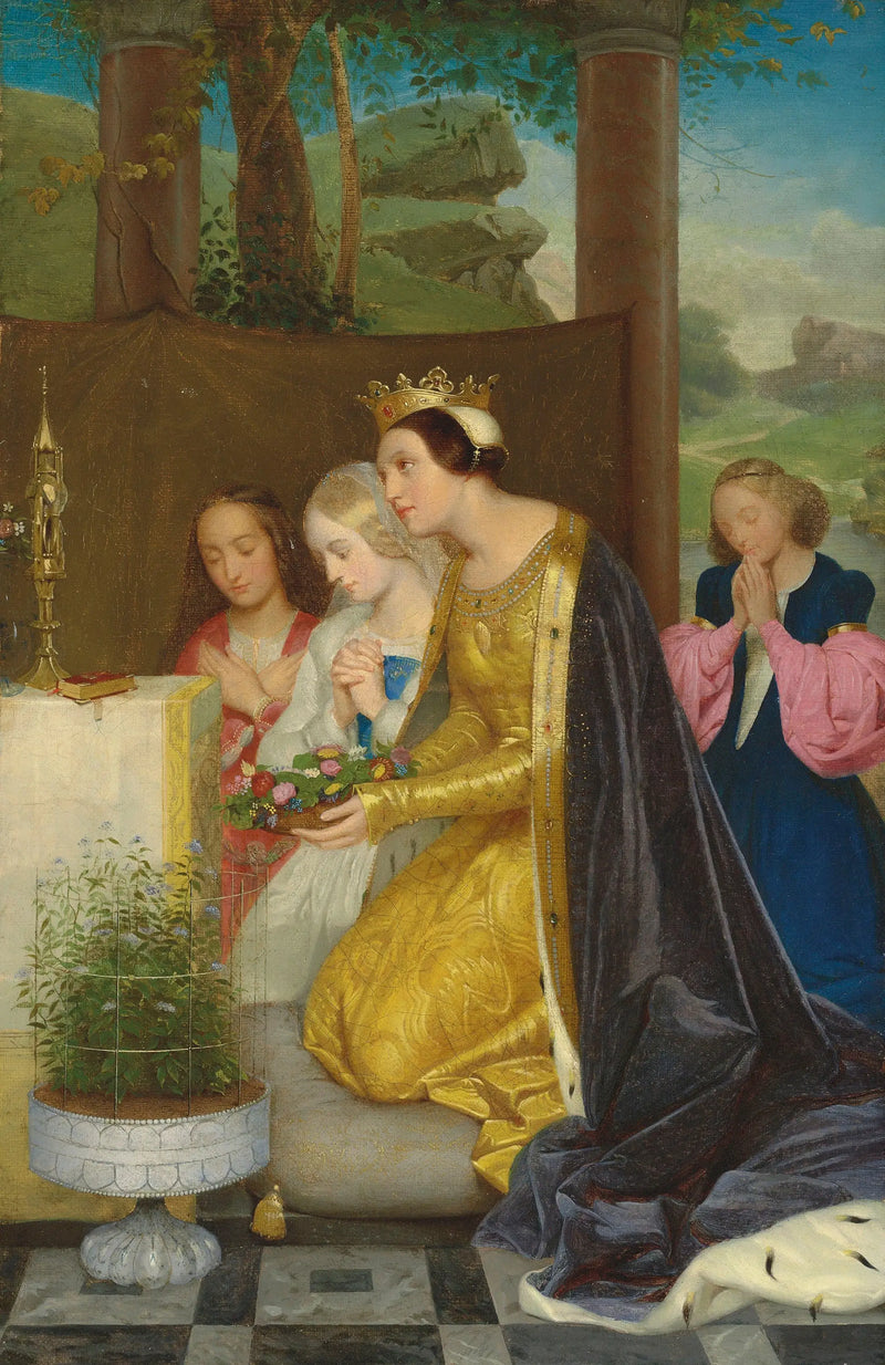 Svatá Amélie - Paul Delaroche