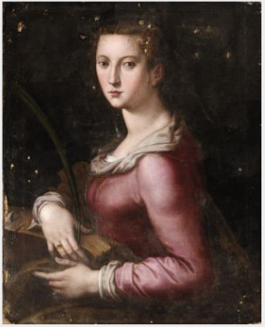 Svatá Kateřina Alexandrijská - Bronzino