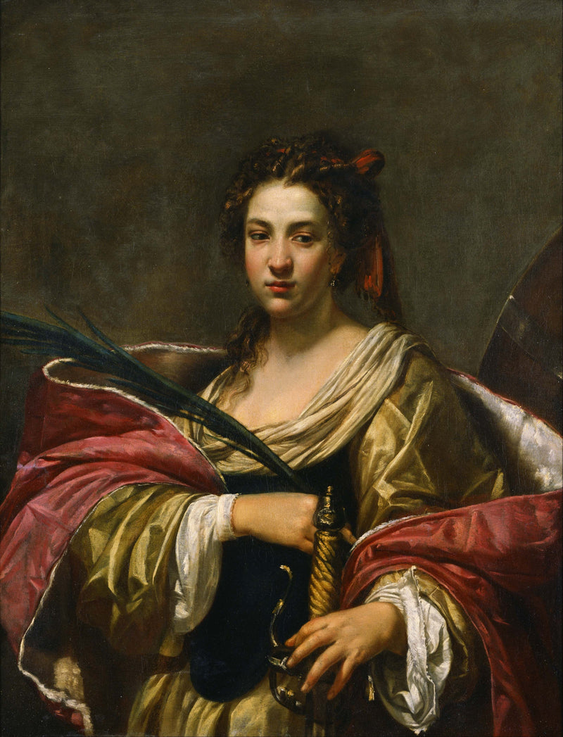 Svatá Kateřina Alexandrijská - Simon Vouet