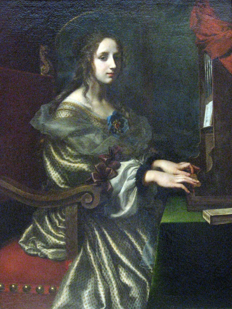 Svatá Cecílie - Carlo Dolci