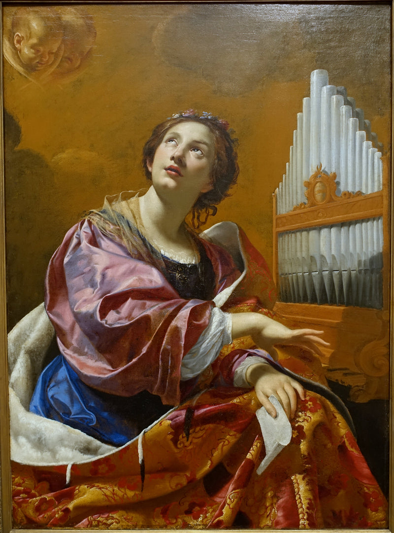 Svatá Cecílie - Simon Vouet